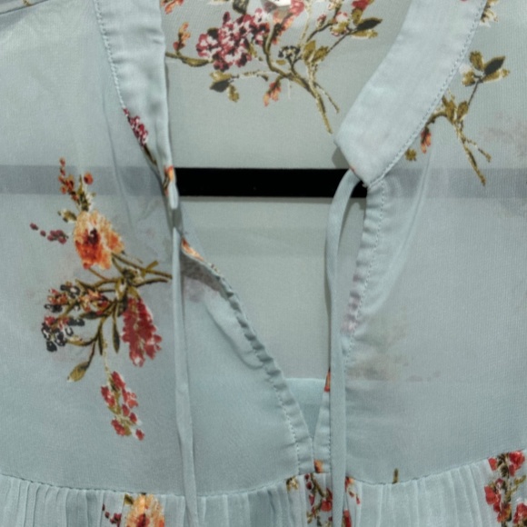 Pleione Long Sleeve Sheer Blouse Women Size M Very good Condition SZ Medium - Picture 4 of 8